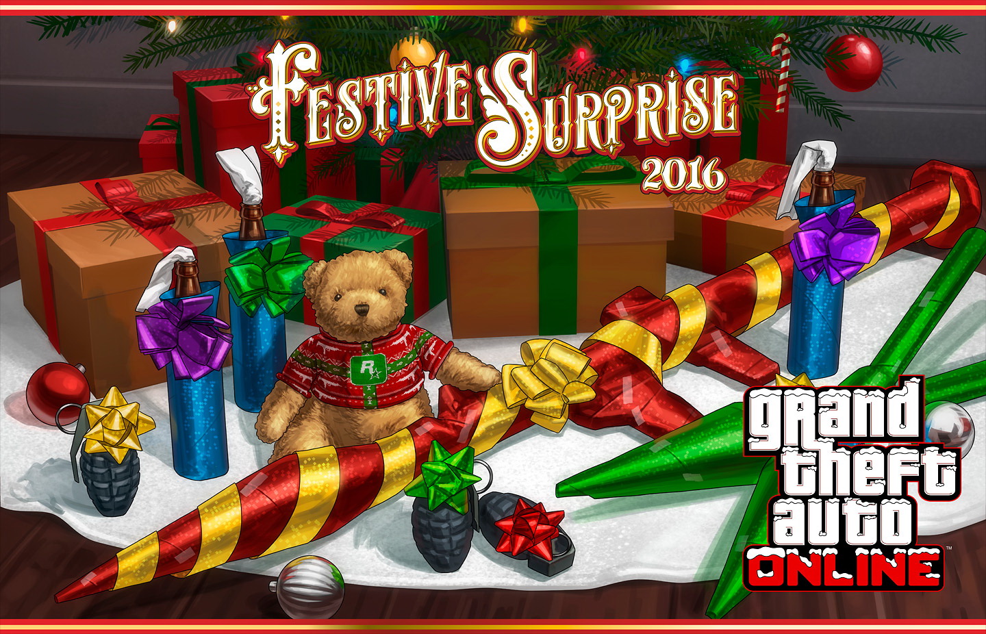 GTA Online se met à l’heure de Noël comme chaque année